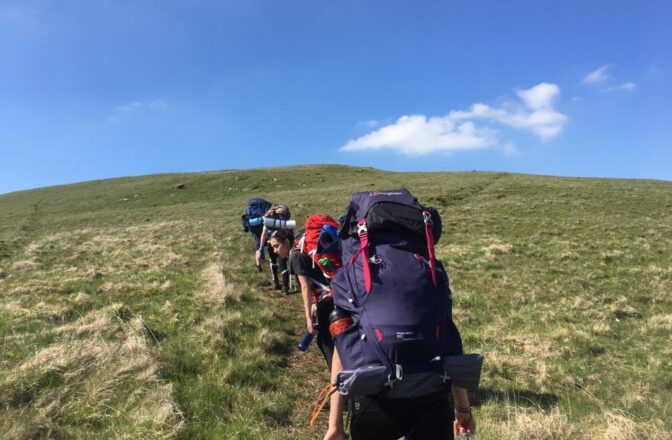 Outdoor education prepares pupils for GCSEs