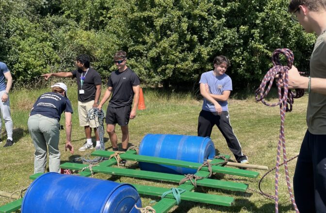 Summer Graduate Interns Take on the Shackleton Challenge: A Day of Growth, Teamwork, and Discovery