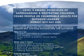 18th May – Level 3 Safeguarding Training!